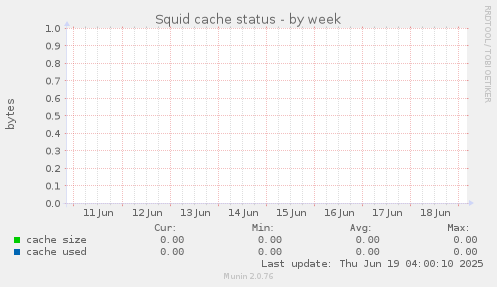 Squid cache status